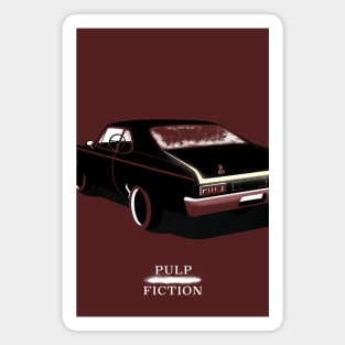 Pulp Fiction film print Magnet